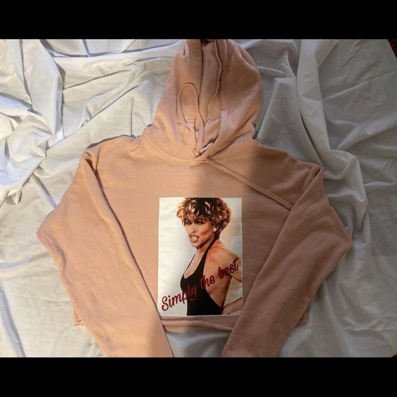 Simply the best crop hoodie - Picture 2 of 3
